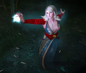 Keira Metz Sorceress Magic Cast Wallpaper