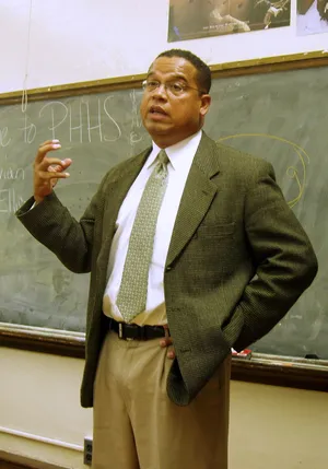 Keith Ellison In Classroom Wallpaper