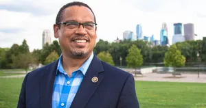 Keith Ellison Smiling Wallpaper