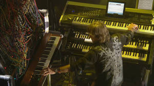 Keith Emerson Playing Piano Wallpaper