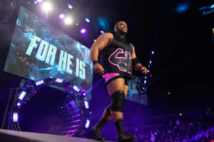 Keith Lee Aew Debut Entrance Wallpaper