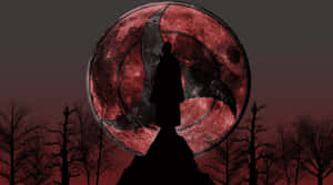 Kekkei Genkai User Showcasing Powerful Abilities Wallpaper