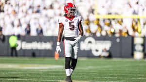 Kelee Ringo Georgia Bulldogs Football Player Wallpaper