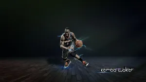 Kemba Walker Black Infinite Floor Wallpaper