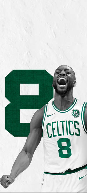 Kemba Walker Green White Mobile Wallpaper