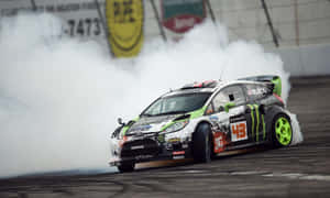 Ken Block Drifting Action Wallpaper