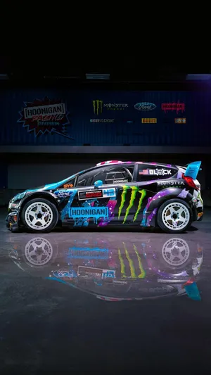Ken Block Hoonigan Racing Car Wallpaper