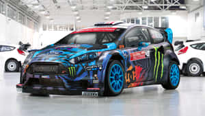 Ken Block Rallycross Ford Fiesta Wallpaper