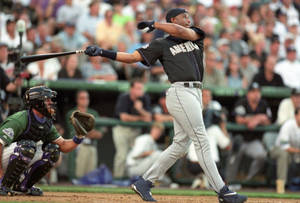 Ken Griffey Jr Batting Stance Wallpaper