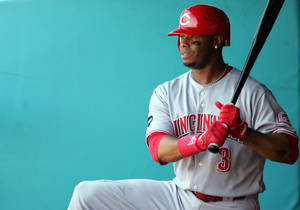 Ken Griffey Jr Waiting To Bat Wallpaper