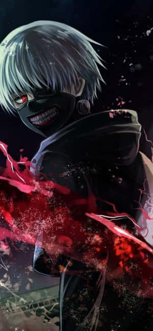 Ken Kaneki Of Tokyo Ghoul Anime Wallpaper