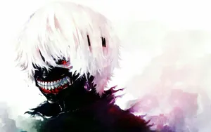 Ken Kaneki's Ghoul Mask Wallpaper