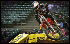 Ken Roczen Fly Curve Race Desktop Wallpaper