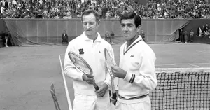 Ken Rosewall Rod Laver Tennis Players Photography Wallpaper