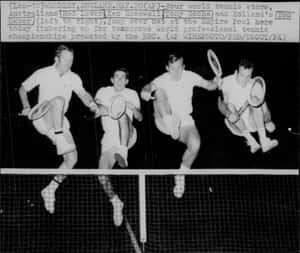 Ken Rosewall Rod Laver Tony Roche Tom Okker Wallpaper