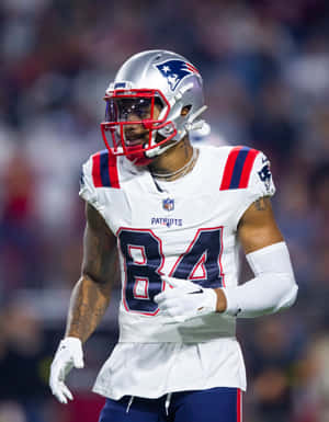 Kendrick Bourne New England Patriots Game Wallpaper