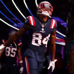 Kendrick Bourne Patriots Entrance Wallpaper