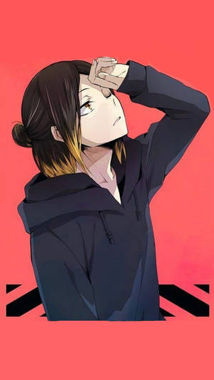 Kenma Kozume Black Hair Wallpaper