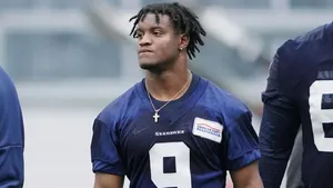 Kenneth Walker I I I Seahawks Practice Wallpaper