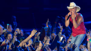 Kenny Chesney Live Concert Performance Wallpaper