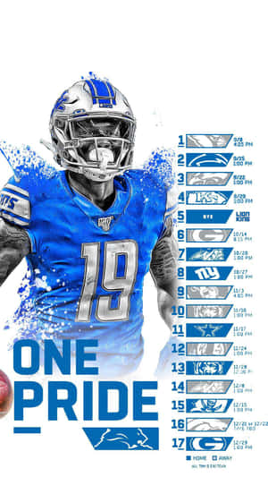 Kenny Golladay American Football Statistics Wallpaper