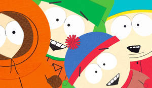 Kenny Mccormick And Friends Close-up Wallpaper