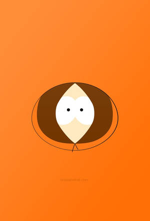 Kenny Mccormick Face Portrait Wallpaper