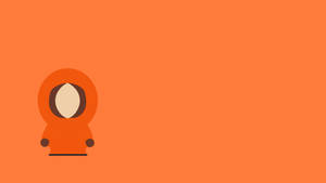 Kenny Mccormick Orange Vector Art Wallpaper