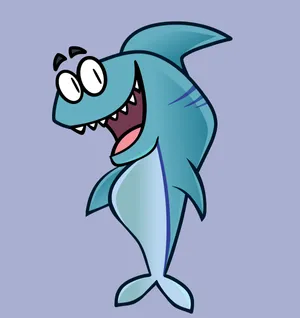Kenny The Shark Cute Wallpaper