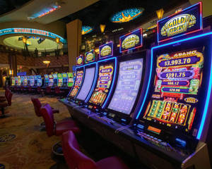 Keno Slot Machine Casino Wallpaper