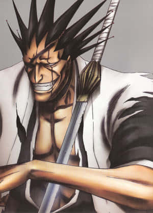 Kenpachi Zaraki, Swordsmanship Master And Soul Reaper Wallpaper