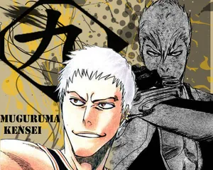 Kensei Muguruma Unleashes His Fierce Power In Battle Wallpaper