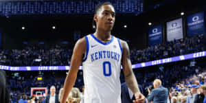 Kentucky Basketball Player Court Wallpaper