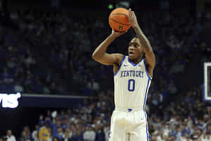 Kentucky Basketball Player Free Throw Wallpaper