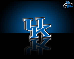 Kentucky Wildcats Logo On A Black Background Wallpaper