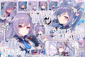 Keqing In The Genshin Impact' Wallpaper