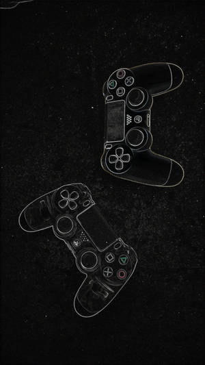 Keren Playstation Wireless Controllers Wallpaper