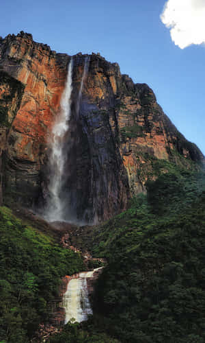Kerepakupai Merú River Angel Falls Wallpaper