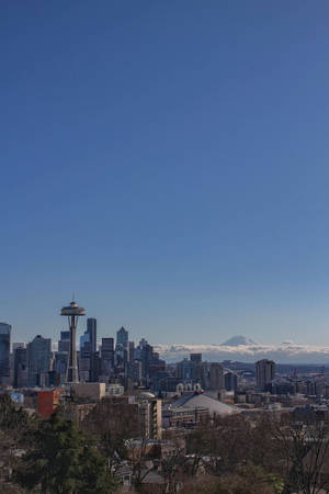 Kerry Park Seattle Iphone Wallpaper