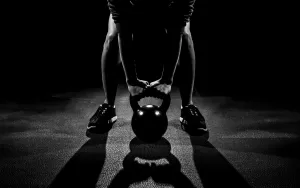 Kettlebell Workout Preparation Wallpaper