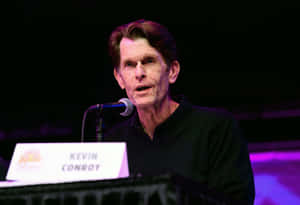 Kevin Conroy Attending An Event Wallpaper