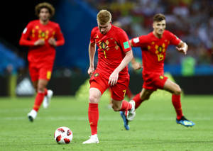 Kevin De Bruyne Belgium Soccer Team Wallpaper