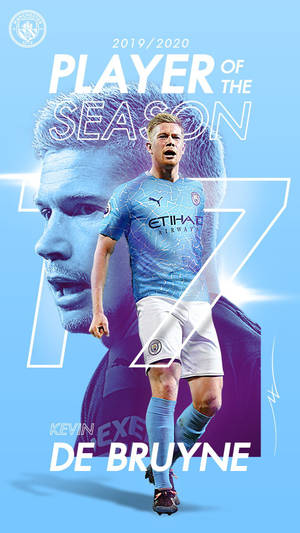 Kevin De Bruyne Player Of The Season Wallpaper