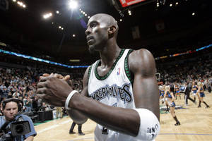 Kevin Garnett Close Up Wallpaper