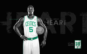 Kevin Garnett It's All About Heart Wallpaper