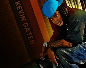 Kevin Gates Performing At A Concert Wallpaper