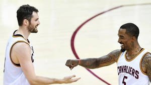 Kevin Love And Jr Smith Wallpaper