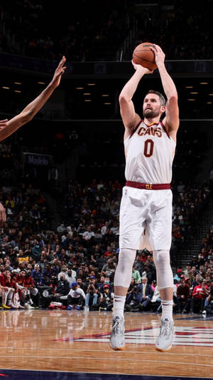 Kevin Love Jump Shot Wallpaper