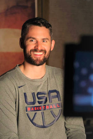 Kevin Love Usa Team Interview Wallpaper