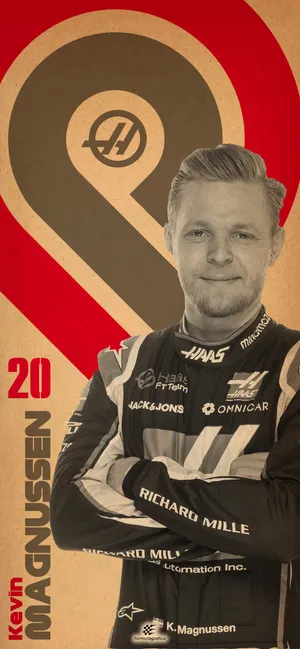Kevin Magnussen 20 Haas Edit Wallpaper